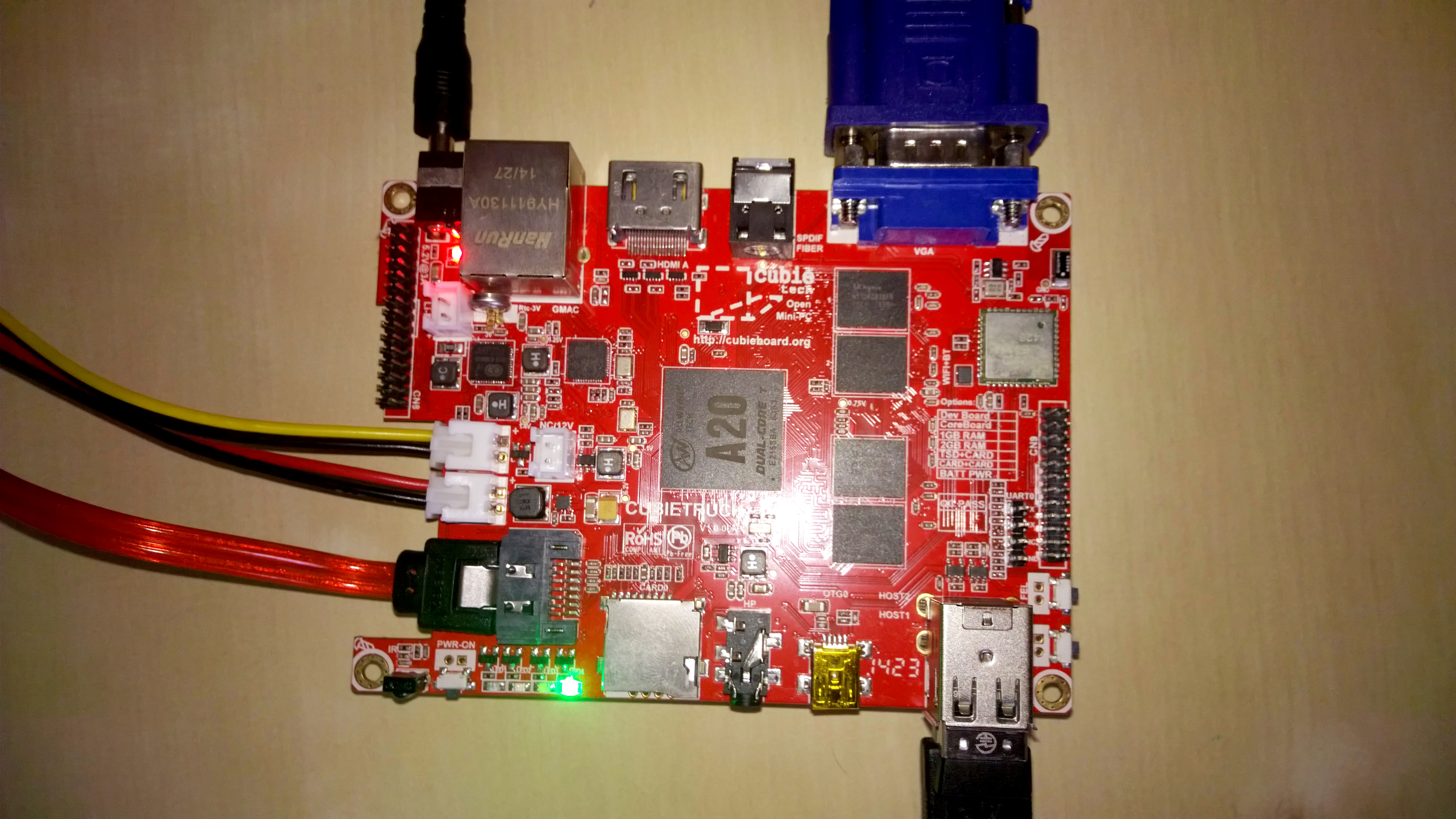 Lubuntu als Standardbetriebssystem auf dem Cubietruck - per Maccover image